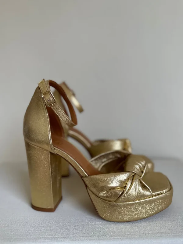 AMAIA Siberi metalen haksandalen