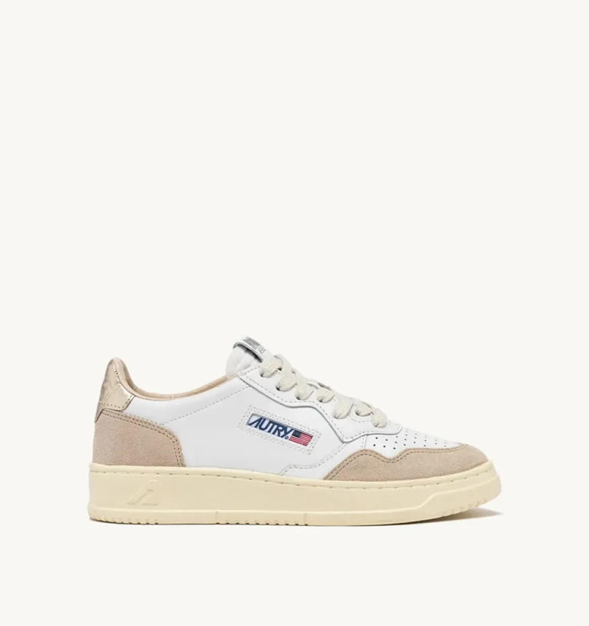 basket_medalist_bas_en_cu_0.webp BASKET MEDALIST BAS EN CUIR ET DAIM BLANC ET OR