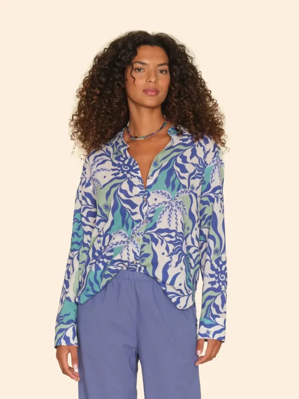 BEAU STELLAR BLAUW OVERHEMD