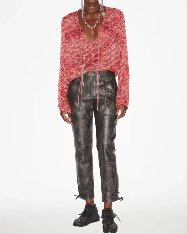 BLOUSE Advika ROUGE