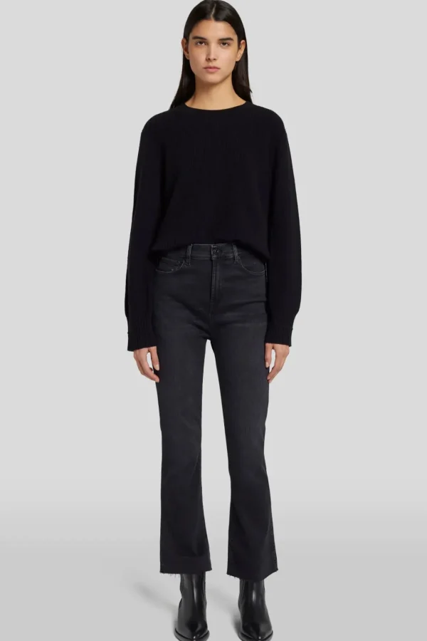 BOOTCUT-JEANS MET HOGE TAILLE