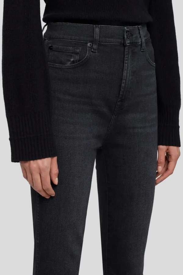 BOOTCUT-JEANS MET HOGE TAILLE