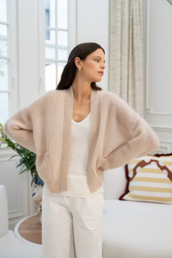 Cardigan mohair MILOU