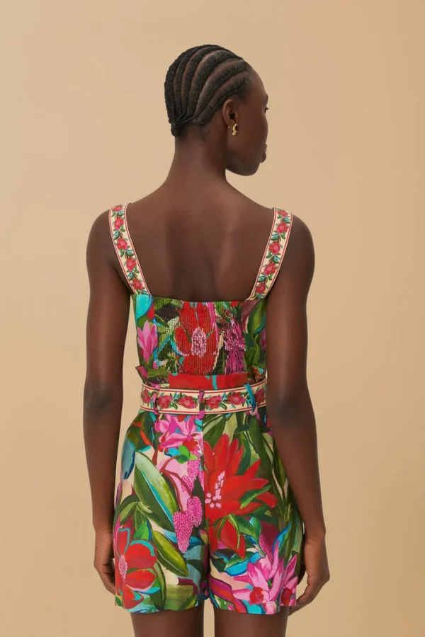Combi short jardin de rêve