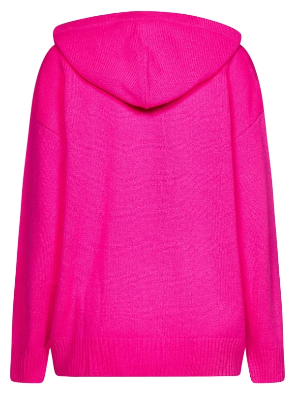 FUCHSIA SWEATER MET HOODIE