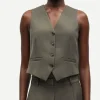 Gilet costume SARAMONA beluga