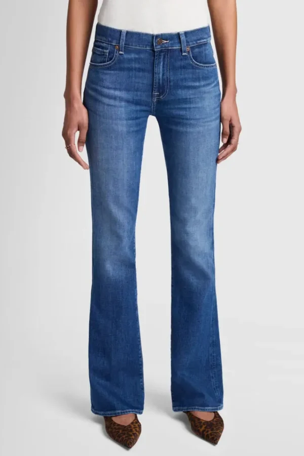 Jeans Bootcut slim illusion