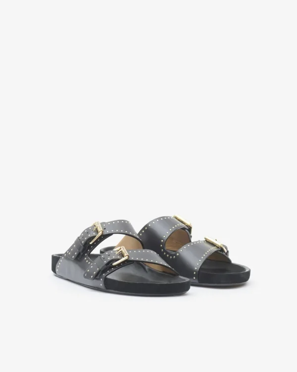 LENNYO ZWARTE SANDALEN