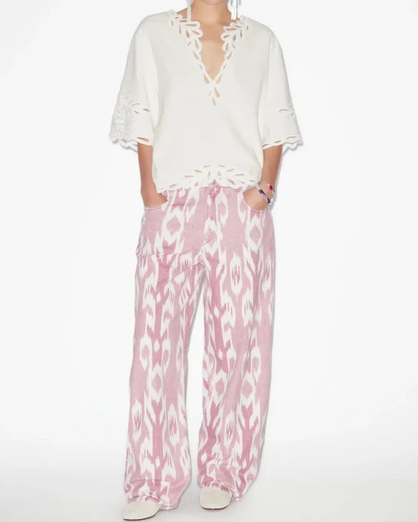 Pantalon Joanny rosewood