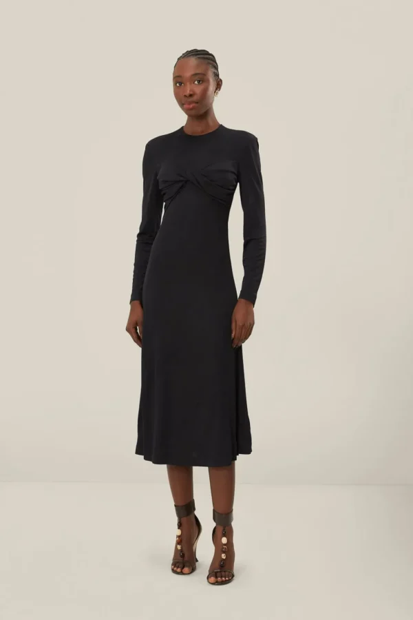 Robe midi twisted cup