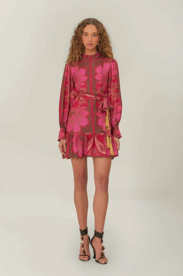 Robe mini print floral