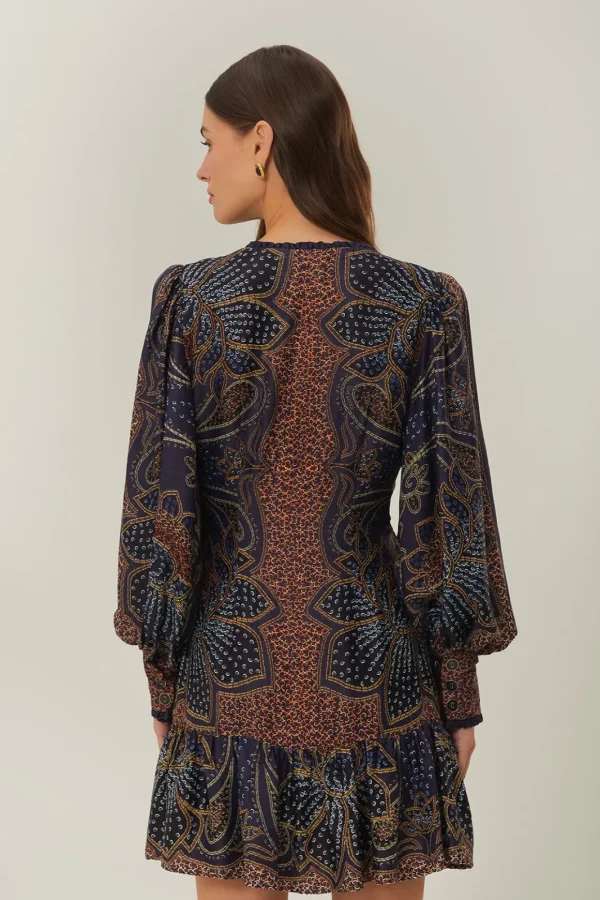 Robe mini print floral