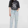 T-shirt Collegiate Leopard