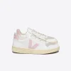V-10 CWL WITTE BLOEMBLAADJE SNEAKERS